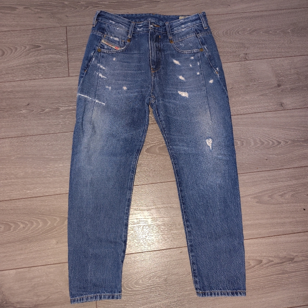 Diesel Blue Distressed Jeans